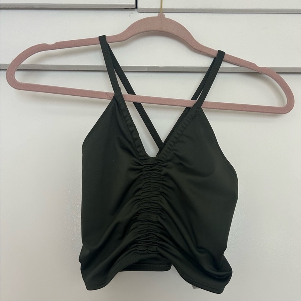Cotton On Body Green Workout Crop Top Size XS